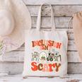 Inclusion Isn't Scary SLP Sped Teacher Halloween Canvas Tote Bag, gift for family, gift for coworker Inclusion Isn't Scary SLP Sped Teacher Halloween Canvas Tote Bag, gift for family, gift for coworker