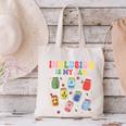 Inclusion Is My Jam SPED Teacher Special Education Life Canvas Tote Bag, gift for family, gift for coworker