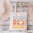 Infant Teacher Boo Crew Ghost Groovy Halloween For Women Canvas Tote Bag, Groovy Teacher Tote Bags, gift for family, gift for coworker Infant Teacher Boo Crew Ghost Groovy Halloween For Women Canvas Tote Bag, Groovy Teacher Tote Bags, gift for family, gift for coworker