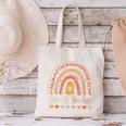 Infant Teacher Leopard Boho Rainbow Appreciation Canvas Tote Bag, gift for family, gift for coworker Infant Teacher Leopard Boho Rainbow Appreciation Canvas Tote Bag, gift for family, gift for coworker