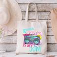 Kindergarten Is My Jam Cute Teacher Shirt 80's 90's Styl Canvas Tote Bag, gift for family, gift for coworker Kindergarten Is My Jam Cute Teacher Shirt 80's 90's Styl Canvas Tote Bag, gift for family, gift for coworker