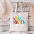 Kindergarten Squad Team Crew Teacher Back To School Canvas Tote Bag, gift for family, gift for coworker