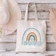 Kindergarten Teacher Leopard Boho Rainbow Back To School Canvas Tote Bag, gift for family, gift for coworker Kindergarten Teacher Leopard Boho Rainbow Back To School Canvas Tote Bag, gift for family, gift for coworker