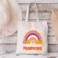 Kindergarten Teacher Pumpkin Patch Cute Canvas Tote Bag, gift for family, gift for coworker