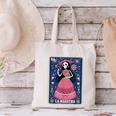 La Maestra Halloween Mexican Bingo Card Teacher Lottery Card Canvas Tote Bag, gift for family, gift for coworker La Maestra Halloween Mexican Bingo Card Teacher Lottery Card Canvas Tote Bag, gift for family, gift for coworker