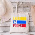Leer Es Poder Colombian Spanish Teacher Maestra Colombia Canvas Tote Bag, gift for family, gift for coworker Leer Es Poder Colombian Spanish Teacher Maestra Colombia Canvas Tote Bag, gift for family, gift for coworker