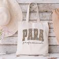 Leopard Paraprofessional Back To School Para Squad Teacher Canvas Tote Bag, gift for family, gift for coworker Leopard Paraprofessional Back To School Para Squad Teacher Canvas Tote Bag, gift for family, gift for coworker