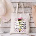 Literacy Coach Reading Specialist Facilitator Lead Teacher Canvas Tote Bag, gift for family, gift for coworker