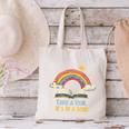 Take a Look It's In a Book Vintage Reading Teacher Rainbow Canvas Tote Bag, gift for family, gift for coworker Take a Look It's In a Book Vintage Reading Teacher Rainbow Canvas Tote Bag, gift for family, gift for coworker