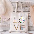 Love Art For Artist Art Teacher Canvas Tote Bag, gift for family, gift for coworker Love Art For Artist Art Teacher Canvas Tote Bag, gift for family, gift for coworker