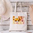 Love First Grade Happy Fall Thanksgiving Women 1st Teacher Canvas Tote Bag, First Grade Teacher Tote Bags, gift for family, gift for coworker