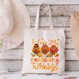 I Love My Kindergarten Turkeys Thanksgiving Teacher Students Canvas Tote Bag, gift for family, gift for coworker