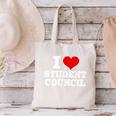 I Love Student Council Student Teacher Canvas Tote Bag, gift for family, gift for coworker I Love Student Council Student Teacher Canvas Tote Bag, gift for family, gift for coworker