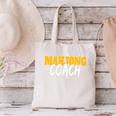 Mahjong Coach Coaching Trainer Teacher Canvas Tote Bag, gift for family, gift for coworker