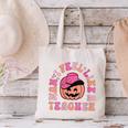 Man I Feel Like a Teacher Women Western Teacher Halloween Canvas Tote Bag, gift for family, gift for coworker