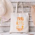 Math Teacher Nerd Student Halloween Trig Or Treat Canvas Tote Bag, gift for family, gift for coworker Math Teacher Nerd Student Halloween Trig Or Treat Canvas Tote Bag, gift for family, gift for coworker