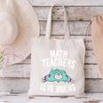 Math Teachers Love Brains Halloween Zombie Men Women T-Shirt Canvas Tote Bag, gift for family, gift for coworker