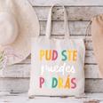 Multilingual Hispanic Heritage Spanish Teacher Maestra Canvas Tote Bag, gift for family, gift for coworker Multilingual Hispanic Heritage Spanish Teacher Maestra Canvas Tote Bag, gift for family, gift for coworker