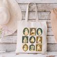 Music Teacher Orchestra Spooky Halloween Ghost Band Canvas Tote Bag, gift for family, gift for coworker