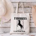 Nerdy Fibonacci Racing Car Horse Math Teacher Men Women Girls Kids Canvas Tote Bag, gift for family, gift for coworker