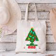 Oh Chemistree Scientist Chemical Christmas Xmas Teacher Canvas Tote Bag, gift for family, gift for coworker