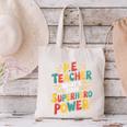 PE Gym School Coach PE Teacher What's Your Superhero Power Canvas Tote Bag, Pe Teacher Tote Bags, gift for family, gift for coworker