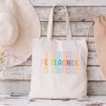 PE Teacher Vintage Retro Groovy Physical Education Teacher Canvas Tote Bag, Pe Teacher Tote Bags, Groovy Teacher Tote Bags, gift for family, gift for coworker