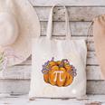Pi Day Pumpkin Pi Math Teacher Halloween Costume Canvas Tote Bag, gift for family, gift for coworker Pi Day Pumpkin Pi Math Teacher Halloween Costume Canvas Tote Bag, gift for family, gift for coworker
