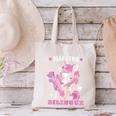 Pink Unicorn Spanish Teacher Regalos Para Bilingue Teacher Canvas Tote Bag, gift for family, gift for coworker