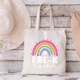 Pre-K Teacher Cute Pre Kindergarten For Teachers Rainbow For Men Women Kids Canvas Tote Bag, gift for family, gift for coworker
