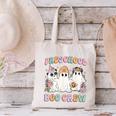 Preschool Boo Crew Groovy Halloween Floral Ghost Teacher Men Women Kids Canvas Tote Bag, Groovy Teacher Tote Bags, gift for family, gift for coworker Preschool Boo Crew Groovy Halloween Floral Ghost Teacher Men Women Kids Canvas Tote Bag, Groovy Teacher Tote Bags, gift for family, gift for coworker