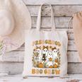 Preschool Boo Crew Halloween Teacher Ghost Costume Matching Canvas Tote Bag, gift for family, gift for coworker