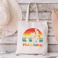 Preschool Panda Back To School Teacher Student Canvas Tote Bag, gift for family, gift for coworker Preschool Panda Back To School Teacher Student Canvas Tote Bag, gift for family, gift for coworker