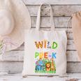 Preschool Teacher Kids Back To School Wild About Pre-K Canvas Tote Bag, gift for family, gift for coworker