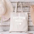 Professor Mode On Academic Educator Teacher Canvas Tote Bag, gift for family, gift for coworker Professor Mode On Academic Educator Teacher Canvas Tote Bag, gift for family, gift for coworker
