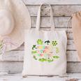 Progress Over Perfection Frog Back To School Teacher Canvas Tote Bag, gift for family, gift for coworker