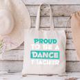 Proud Dance Instructor Choreographer Dance Teacher Canvas Tote Bag, gift for family, gift for coworker Proud Dance Instructor Choreographer Dance Teacher Canvas Tote Bag, gift for family, gift for coworker