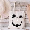 Pumpkin Artist Halloween Art Teacher Canvas Tote Bag, gift for family, gift for coworker