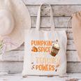 Pumpkin Spice Gives Me Teacher Powers Fall Thanksgiving Men Women Canvas Tote Bag, gift for family, gift for coworker Pumpkin Spice Gives Me Teacher Powers Fall Thanksgiving Men Women Canvas Tote Bag, gift for family, gift for coworker