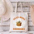 Read More Books Halloween Retro Pumpkin Reading Fall Teacher Canvas Tote Bag, gift for family, gift for coworker