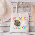 Readers Are Leaders Reading Book Lover Teacher Women Men Kid Canvas Tote Bag, gift for family, gift for coworker