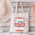 Red & Blue Teacher Crew Shirt 4th Of July Sunglasses Canvas Tote Bag, gift for family, gift for coworker Red & Blue Teacher Crew Shirt 4th Of July Sunglasses Canvas Tote Bag, gift for family, gift for coworker