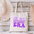 In My Retirement Era Groovy Retired Teacher 2025 Women Canvas Tote Bag, Groovy Teacher Tote Bags, gift for family, gift for coworker
