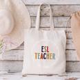 Retro ESL Teacher Teach Multilingual Learners Team Canvas Tote Bag, Esl Teacher Tote Bags, gift for family, gift for coworker