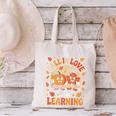 Retro Fall In Love With Learning Pumpkin Leaf Teacher Autumn Canvas Tote Bag, gift for family, gift for coworker Retro Fall In Love With Learning Pumpkin Leaf Teacher Autumn Canvas Tote Bag, gift for family, gift for coworker