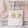 Retro Field Trip Vibes Vintage Field Trip Vibes Teacher Kids Canvas Tote Bag, gift for family, gift for coworker