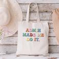 Retro High Grade School Teacher Admin Made Me Do It Quote Canvas Tote Bag, gift for family, gift for coworker Retro High Grade School Teacher Admin Made Me Do It Quote Canvas Tote Bag, gift for family, gift for coworker