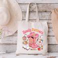 Retro Howdy Partners Cowgirl Cowboy Teacher Back To School Canvas Tote Bag, gift for family, gift for coworker