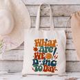 Retro PE Teacher What Are We Doing Today School Coach Women Canvas Tote Bag, Pe Teacher Tote Bags, gift for family, gift for coworker Retro PE Teacher What Are We Doing Today School Coach Women Canvas Tote Bag, Pe Teacher Tote Bags, gift for family, gift for coworker