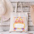 Ringmaster Teacher Circus Party Ringmaster Carnival Canvas Tote Bag, gift for family, gift for coworker